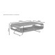 Curve Retro Design Coffee Table